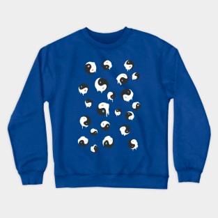 Yinyang pattern 1 Crewneck Sweatshirt